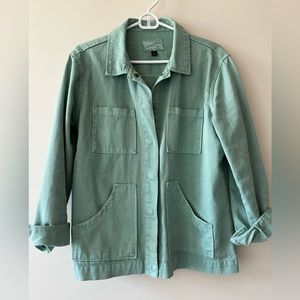 Universal Thread teal utility jacket